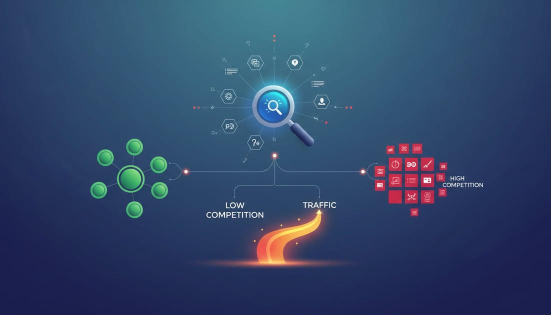 How to find low competition keywords that actually drive traffic in 2025