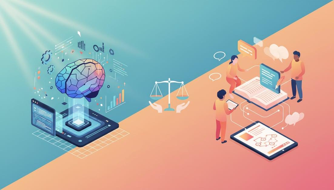 SEO content platform guide: AI tools vs. human collaboration